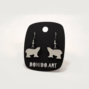 Polar Bear Earrings