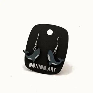 Whale Earrings