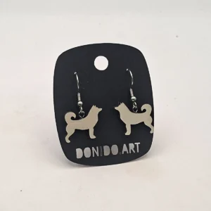 Arctic Dog Earrings