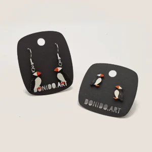 Puffin Earrings