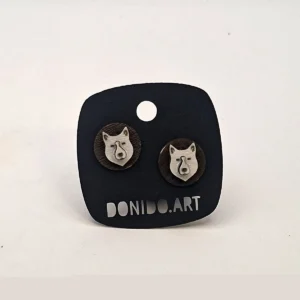 3D Dog Earrings